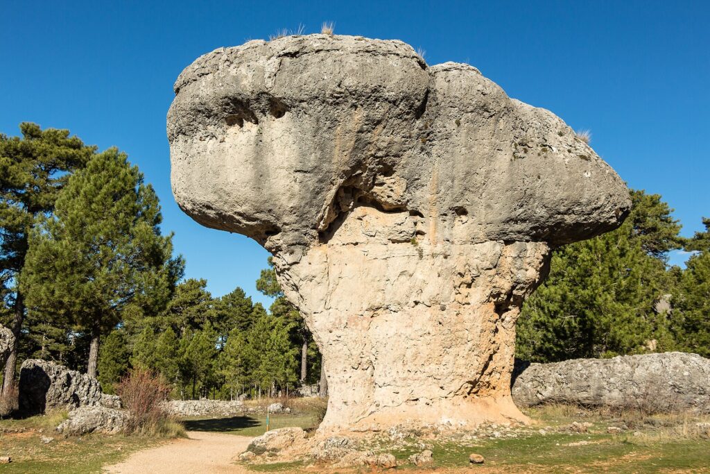 Formación rocosa de la Ciudad Encantada de Cuenca