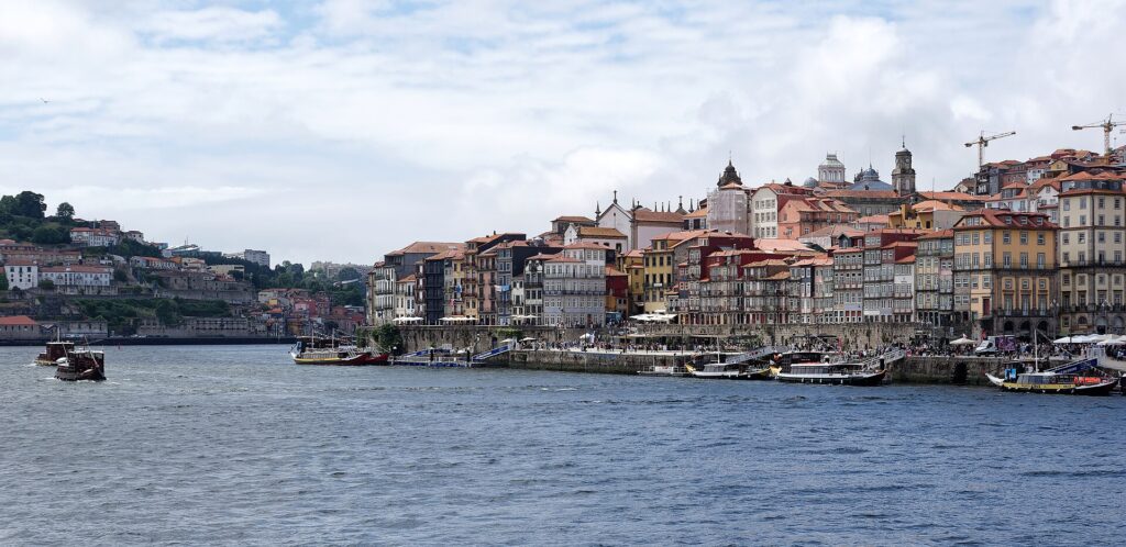 La Ribeira de Oporto vista desde Vila Nova de Gaia