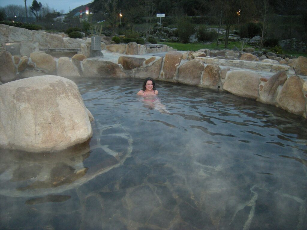 Pozas termales de Outariz, en Ourense