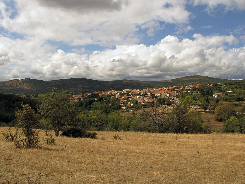 Pueblo de Montejo de la Sierra, en la Sierra del Rincón